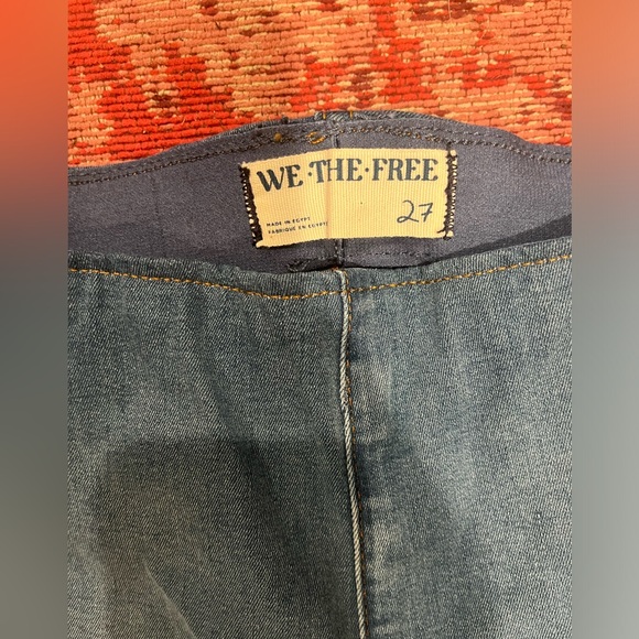 We the Free Penny Pull-On Flare Mid Rise Stretch Denim Jean - Picture 6 of 8